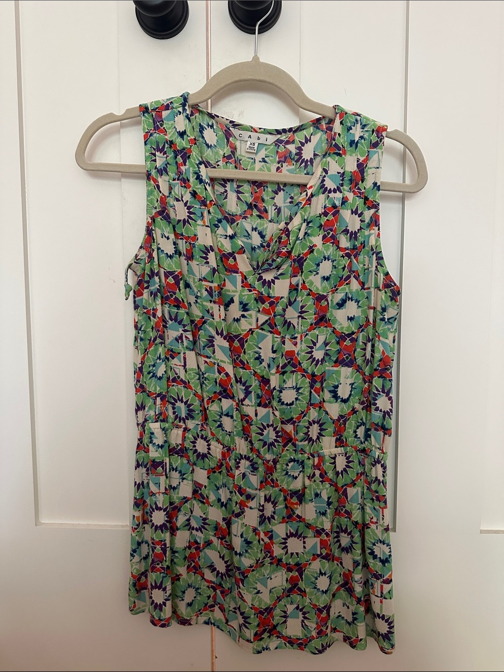 Cabi sleeveless blouse